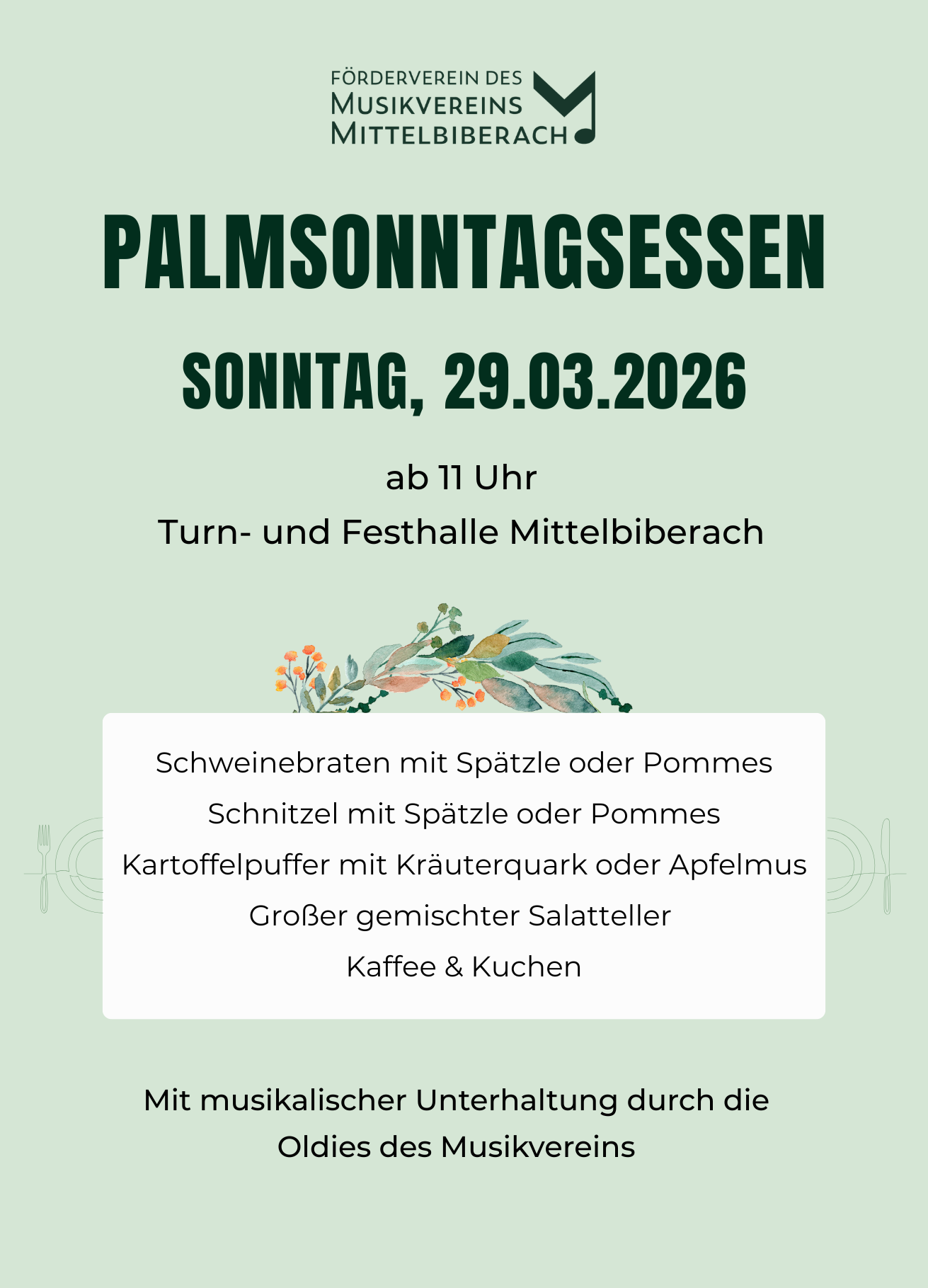 Palmsonntagsessen